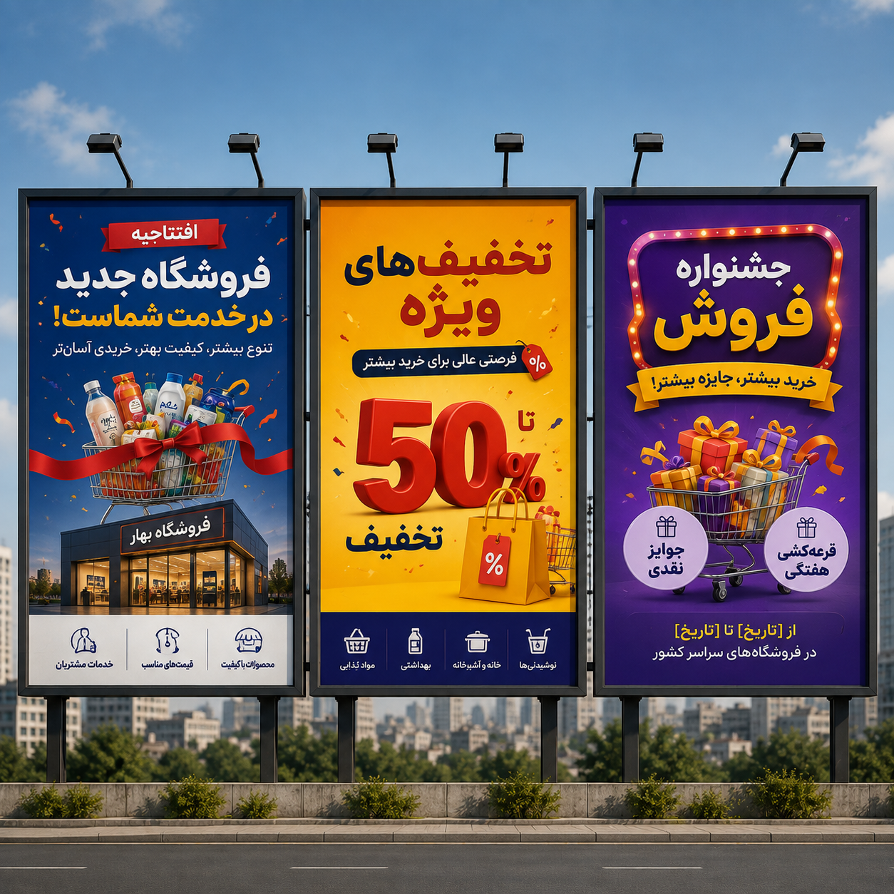 فروشگاه‌ها و مراکز خرید