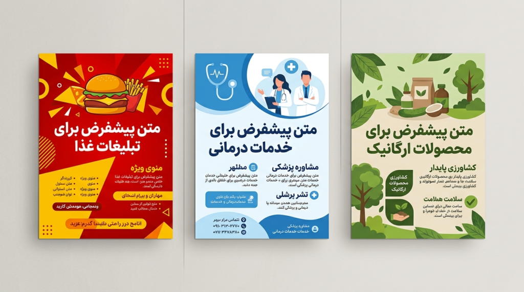 رنگ مناسب برای تراکت تبلیغاتی
