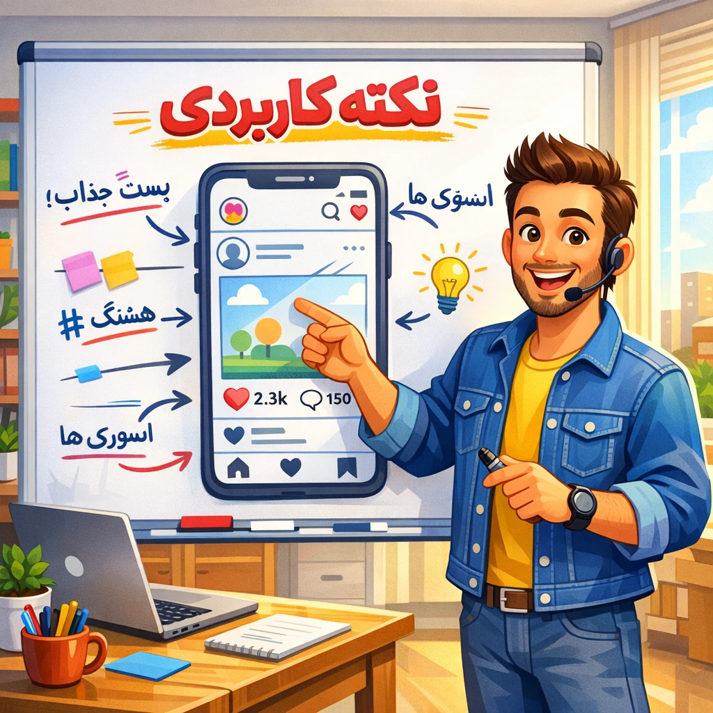 ایدههای آموزشی برای اینستاگرام