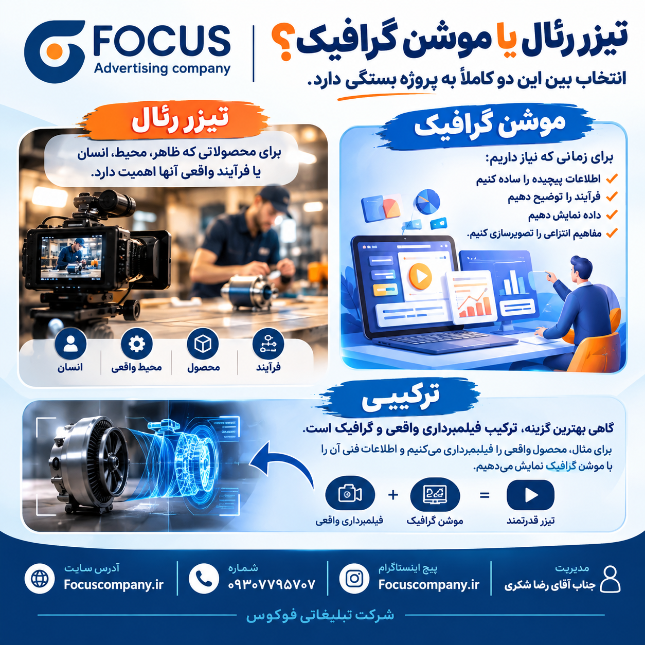 تیزر رئال یا موشن گرافیک؟